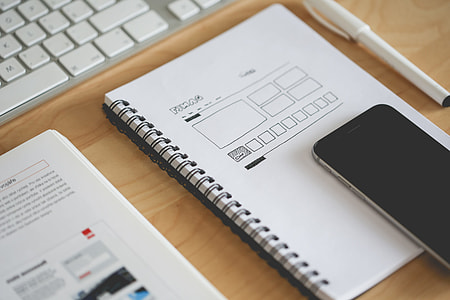 Web Design Layout Sketch thumbnail