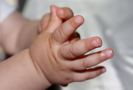 baby's hand thumbnail