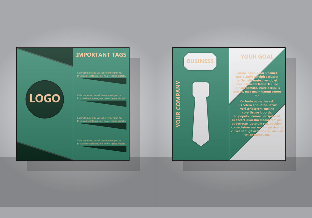 set of brochures and abstract flyer design vector ai eps free graphics for brochures