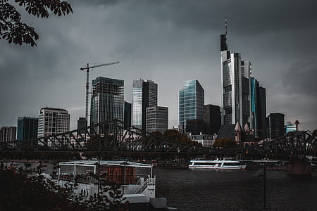selective color photography of high-rise building thumbnail