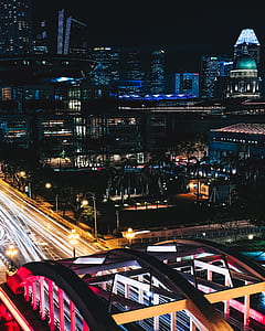 photo of cityscape during nighttime thumbnail