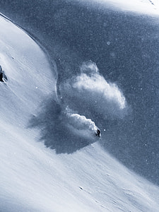 person snow skiing during daytime thumbnail