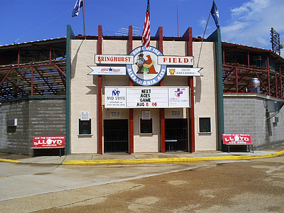 The Entrance to Bringhurst Field in Alexandria, Louisiana thumbnail