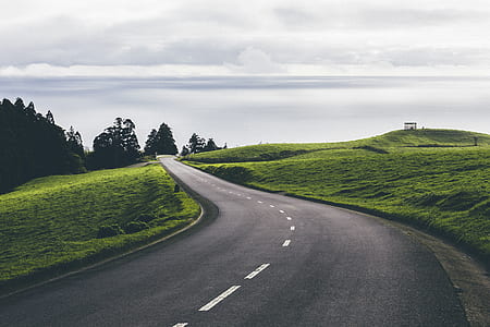 gray asphalt road thumbnail