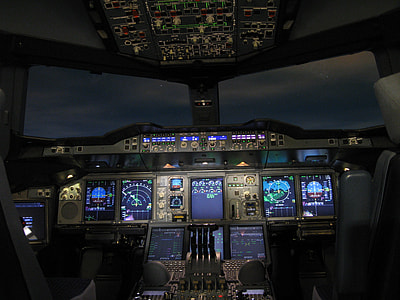 airplane control panel photo thumbnail