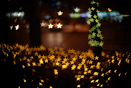 star glitter bokeh photography thumbnail