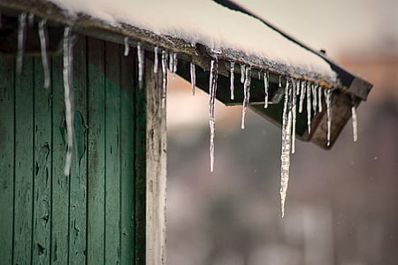 ice on house during daytime thumbnail