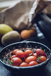 cheery tomatoes on bowl thumbnail