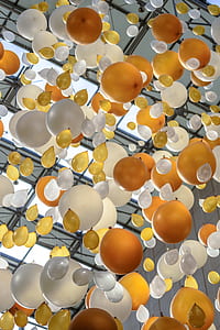photo of brown and yellow flying balloons thumbnail