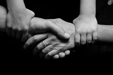 black-and-white, hands, love, people thumbnail