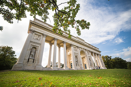 Romantic Reistna Colonnade in Czech Republic thumbnail