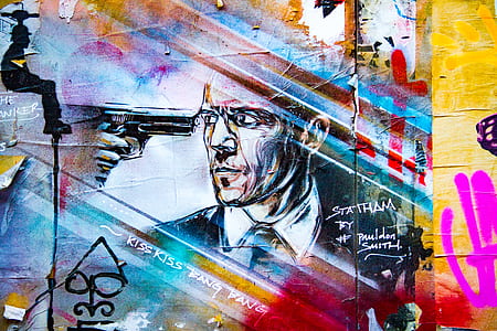 Jason Statham painting thumbnail
