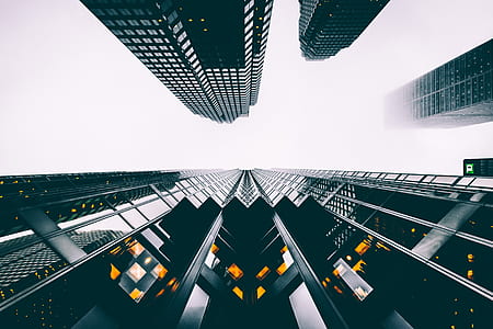 low-angle photography of high-rise building thumbnail