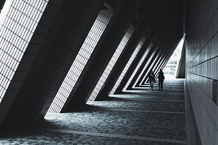 two person walking on the hallway thumbnail