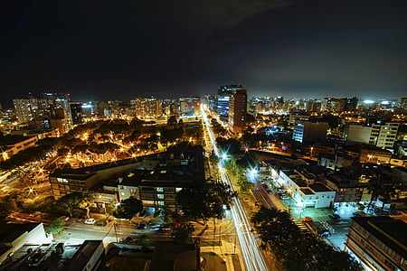 city lights on night time thumbnail
