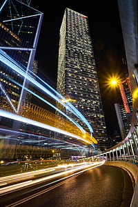 time lapse photography of high-rise building thumbnail