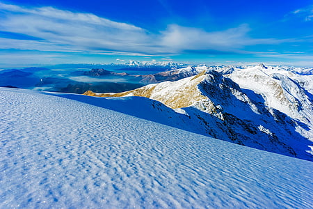 photography of snow covered mountain thumbnail