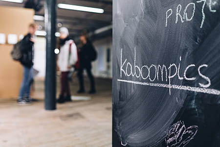 Chalkboard with handwritten words thumbnail