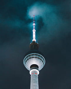low angle photography of tower thumbnail