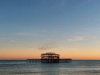 brown wooden shed on the body of water thumbnail