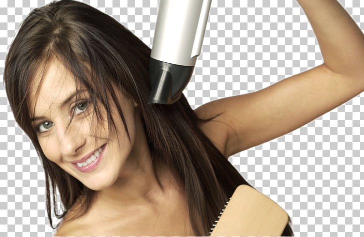 Hair Dryer Hairstyle Drying Shampoo Blowing Hair Beauty Png
