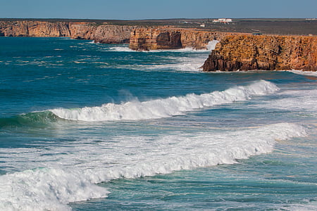time lapse photography of waves near seacliff thumbnail