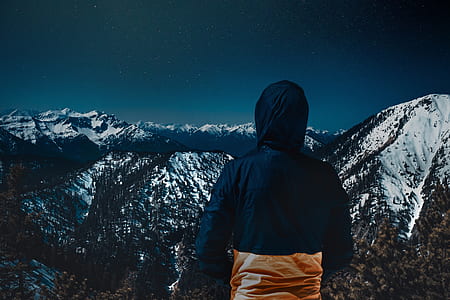 person standing in mountain thumbnail