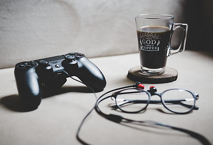 black Sony DualShock 4 thumbnail