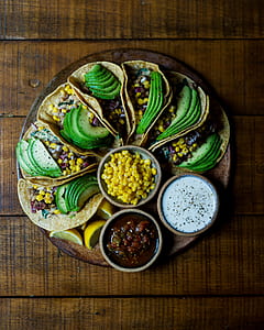 sliced food on roti with sauce thumbnail