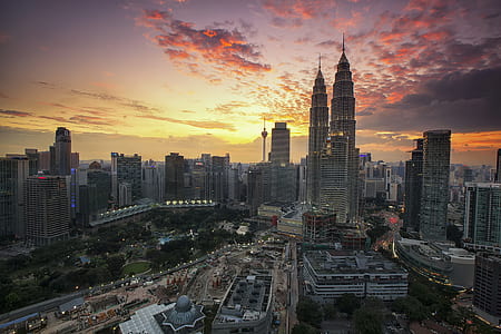 Big Infrastracture Under Sunset Sky thumbnail