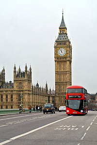 bus near Big Ben The Clock thumbnail