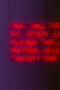 red LED light wall decoration thumbnail