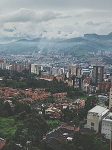 Aerial View of City Buildings thumbnail