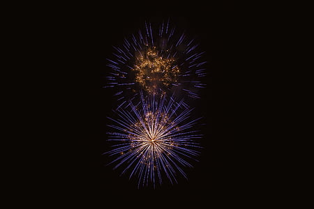 time-lapse photography of fireworks thumbnail