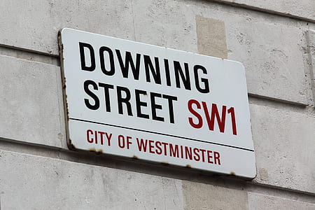 dowing street sw1 wall sigange thumbnail