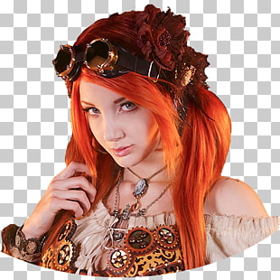 Steampunk Fashion Victorian Era Cyberpunk Costume Moira Png