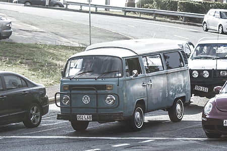 blue Volkswagen T2 thumbnail