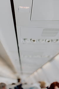 Interior of the passenger airplane thumbnail