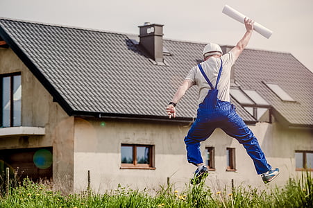 man wearing blue jumpsuit thumbnail