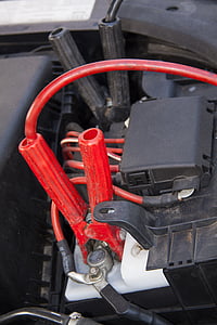 black and red alligator clip and black tubular battery thumbnail