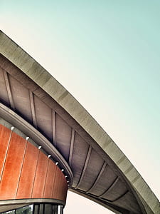 low angle photo of beige concrete building thumbnail