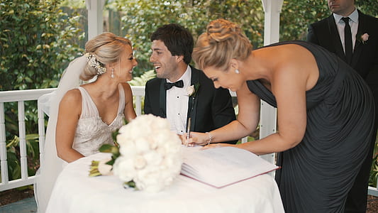 women's white bridal gown thumbnail