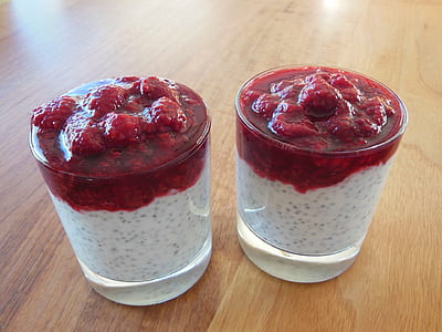 two drinking glass filled with liquid thumbnail