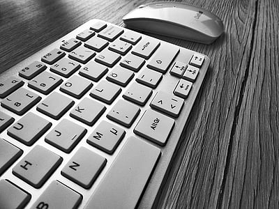 grey wireless keyboard and mouse thumbnail
