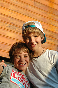 two boy taking selfie thumbnail