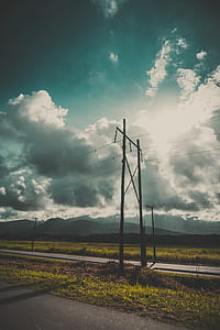 road, landscape, nature, sky thumbnail
