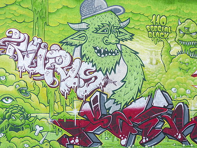 green and red ogre artwork thumbnail