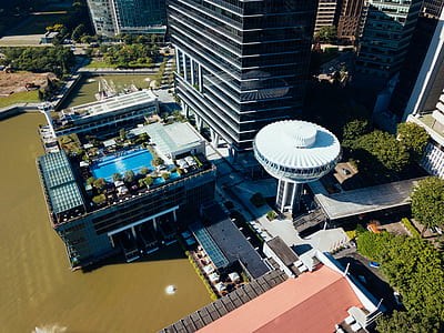 aerial photo of buildings thumbnail