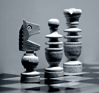 three chess pieces thumbnail