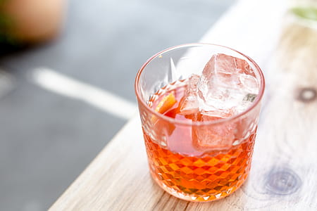 liquor and ice in rocks glass thumbnail
